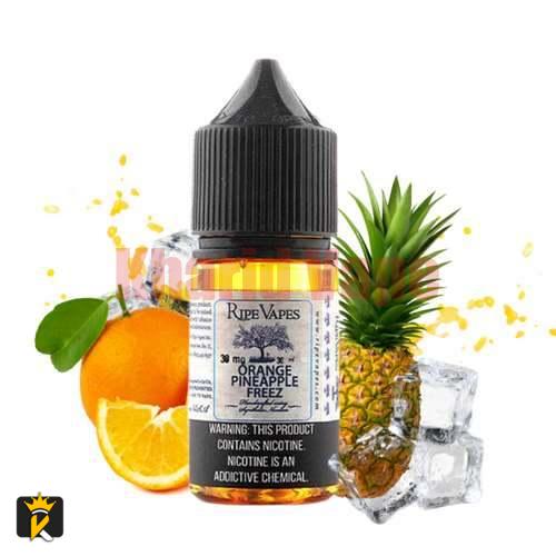 سالت پرتقال آناناس یخ رایپ ویپز <br><span>Ripe Vapes Orange Pineapple Freez SaltNic 30ml</span>